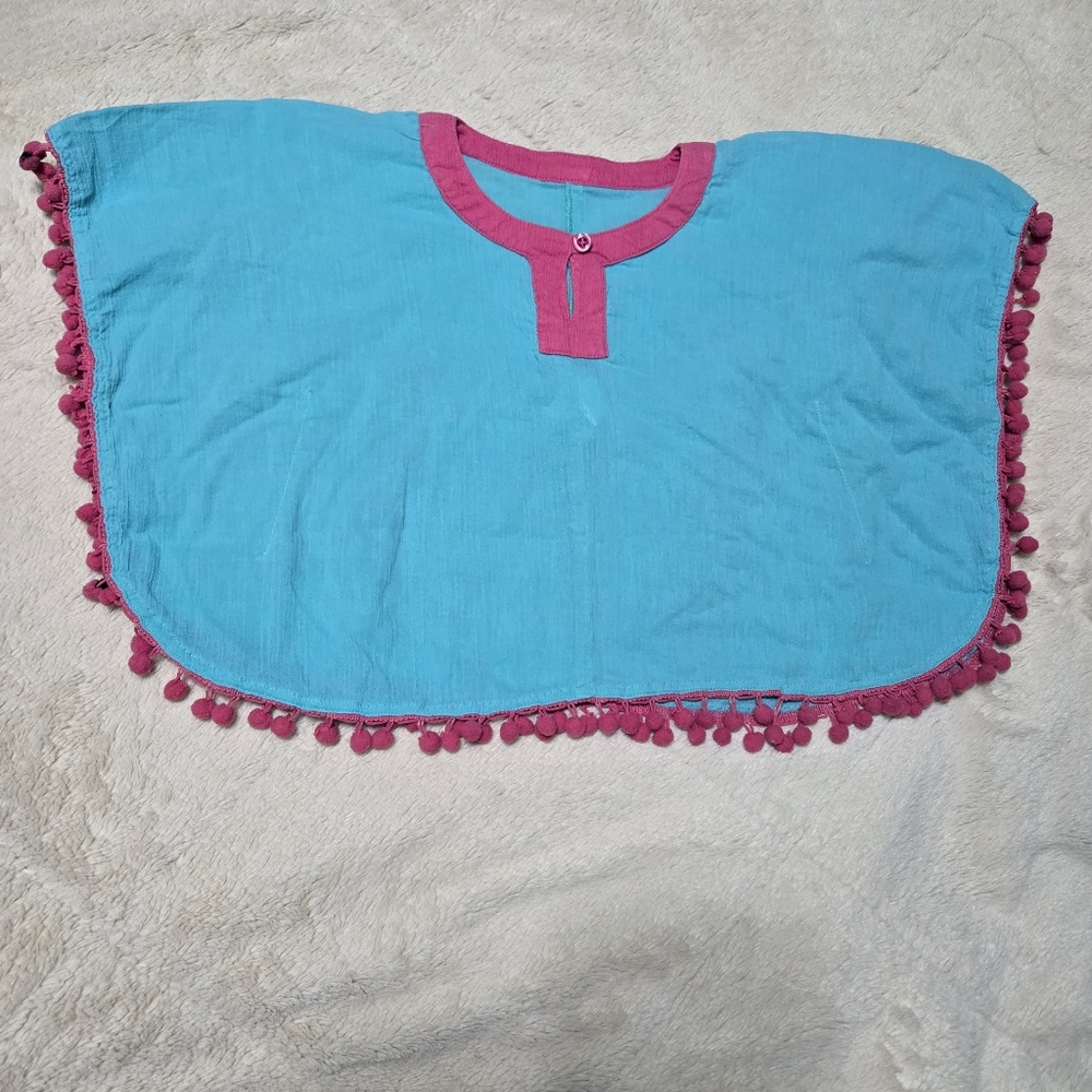 Ruffle Butts swim cover up kaftan style, 12m - 24m